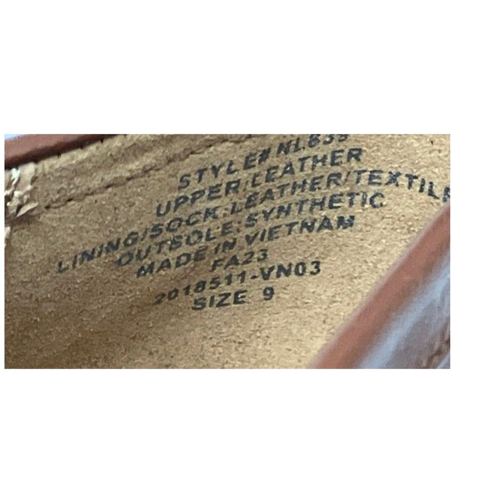 Madewell Vernon Loafers Burnt Maple Leather Size 9 - New in Box - Picture 3 of 6